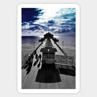 Bournemouth Pier Dorset England Sticker